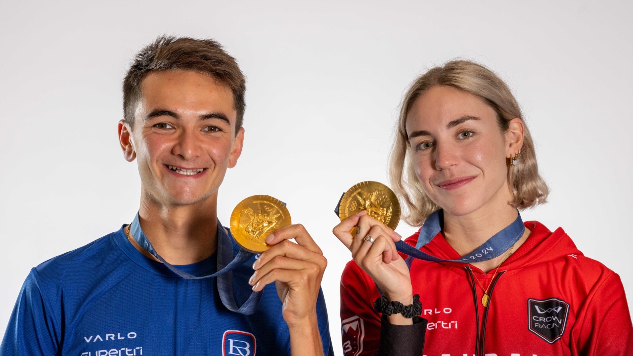 Alex Yee Cassandre Beaugrand gold medals supertri Boston photo credit supertri