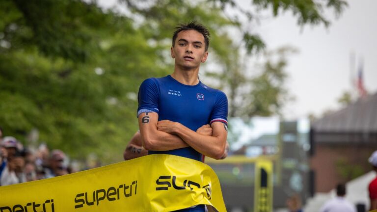 Alex Yee folded arms supertri Boston 2024 photo credit supertri