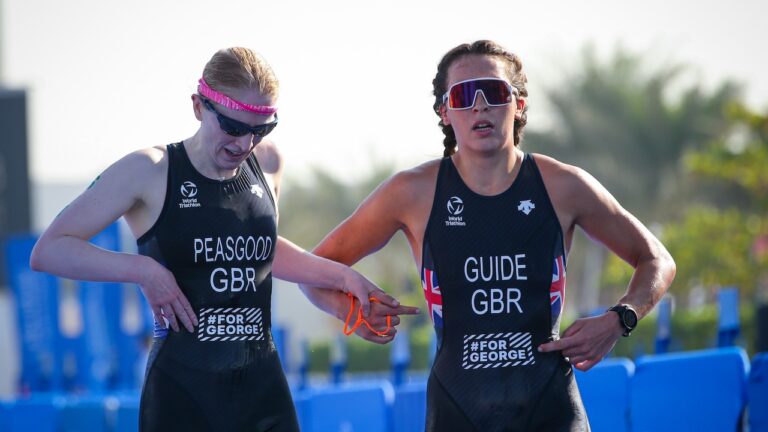 Alison Peasgood, Brooke Gillies World Paratriathlon Championship Abu Dhabi 2022