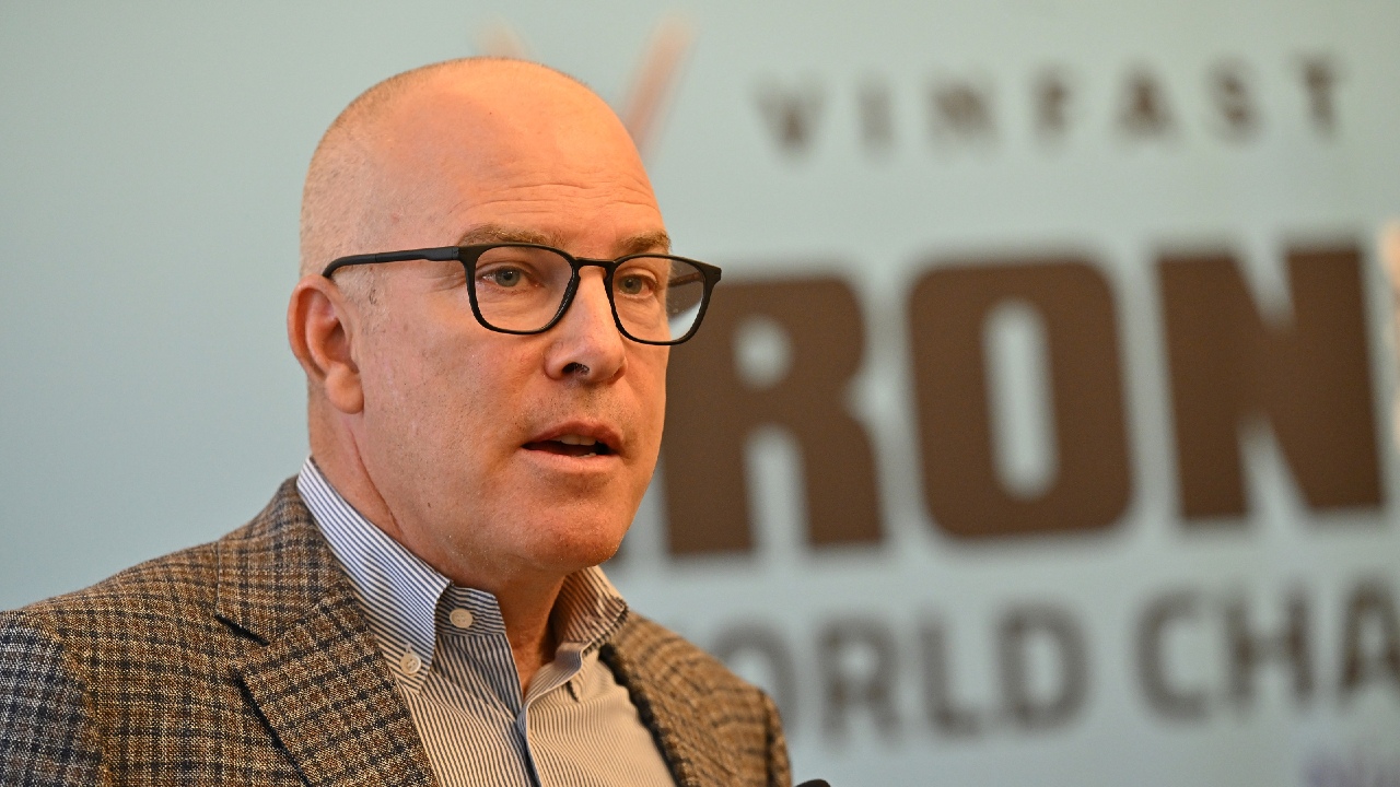 IRONMAN CEO Andrew Messick [Photo credit: Tullio M. Puglia / Getty Images for IRONMAN]