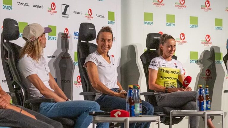 Anne Haug Laura Philipp Challenge Roth press conference 2024