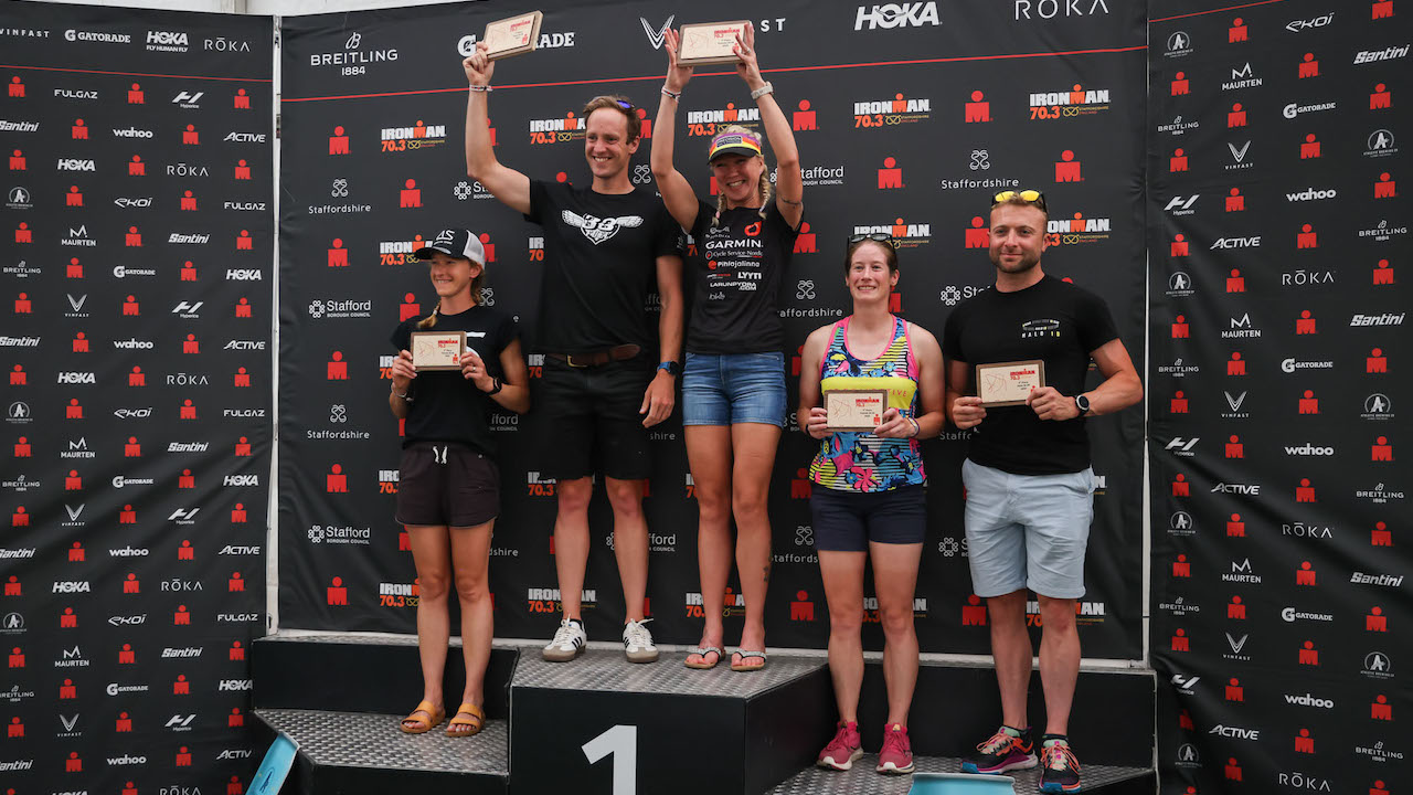 IRONMAN 70.3 Staffordshire 2023 Awards - photo credit Huw Fairclough for IRONMAN