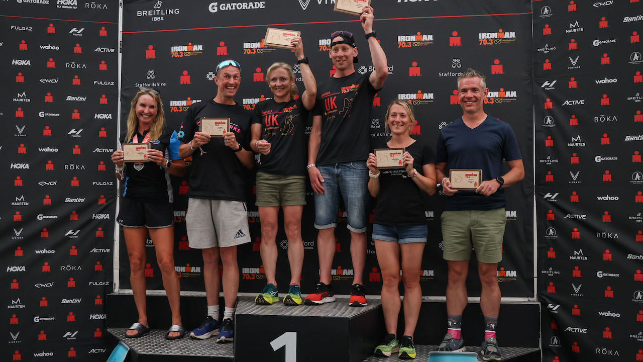 IRONMAN 70.3 Staffordshire 2023 Awards - photo credit Huw Fairclough for IRONMAN