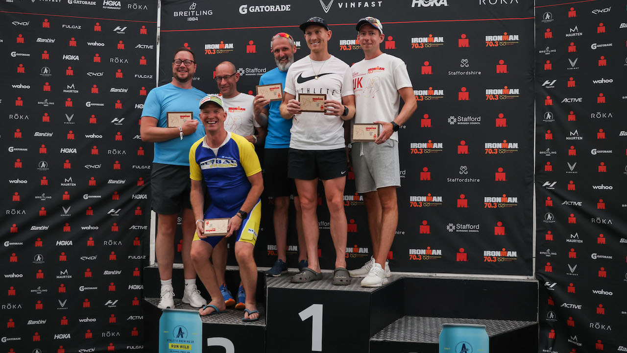 IRONMAN 70.3 Staffordshire 2023 Awards - photo credit Huw Fairclough for IRONMAN