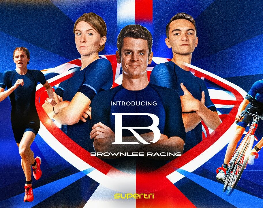 Brownlee Racing supertri updated graphic 2024 jonny brownlee beth potter alex yee