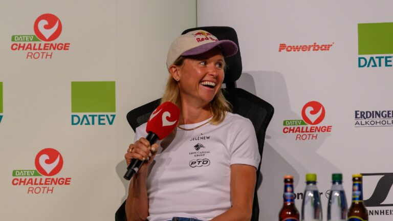 Challenge Roth press conference 2024 Els Visser Photo credit: Heike Liedtke Challenge Roth