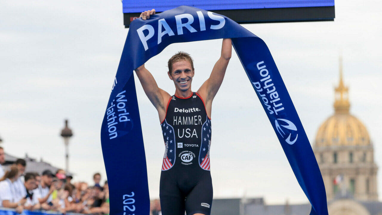 World Triathlon Para Cup Paris 2023 - Chris Hammer PTS5