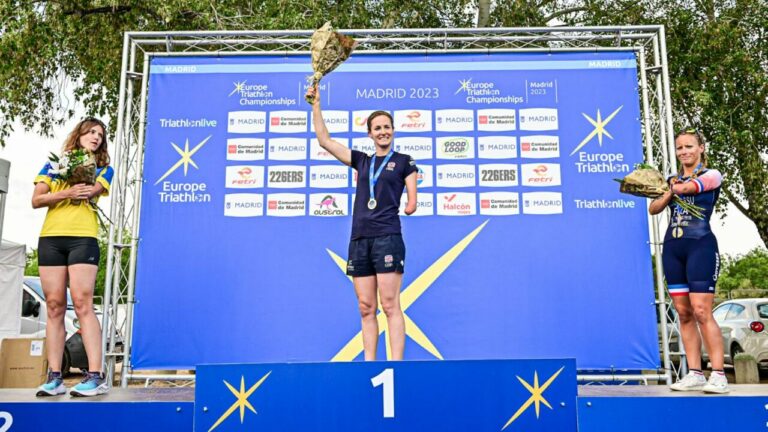 Claire Cashmore European Paratriathlon Championships 2023 Madrid