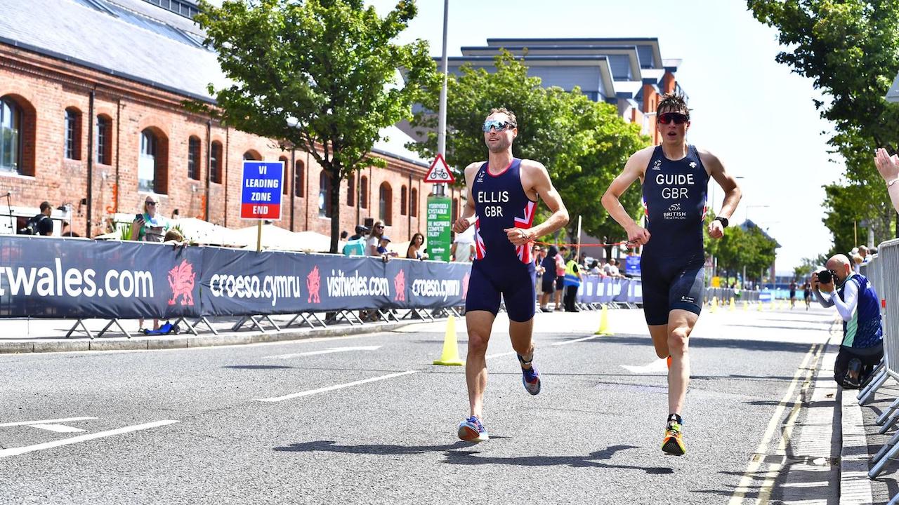 Dave Ellis and Luke Pollard at WPTS Swansea: British Triathlon/Steve Cox/Kaan Ucele