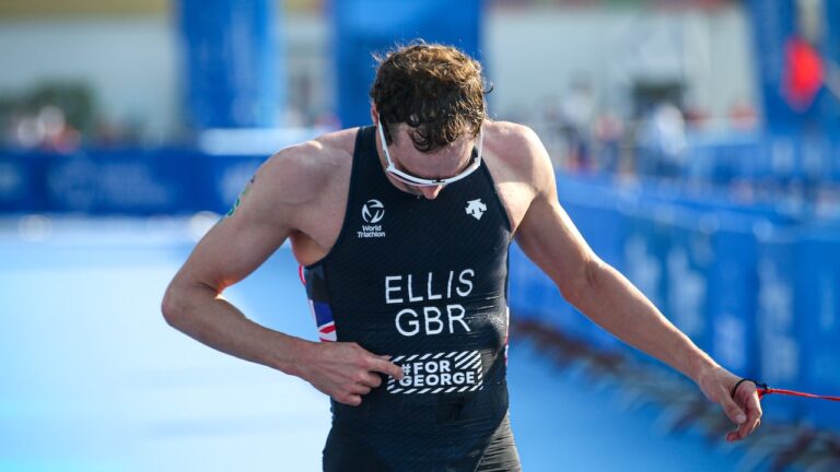 Dave Ellis World Paratriathlon Championship Abu Dhabi 2022