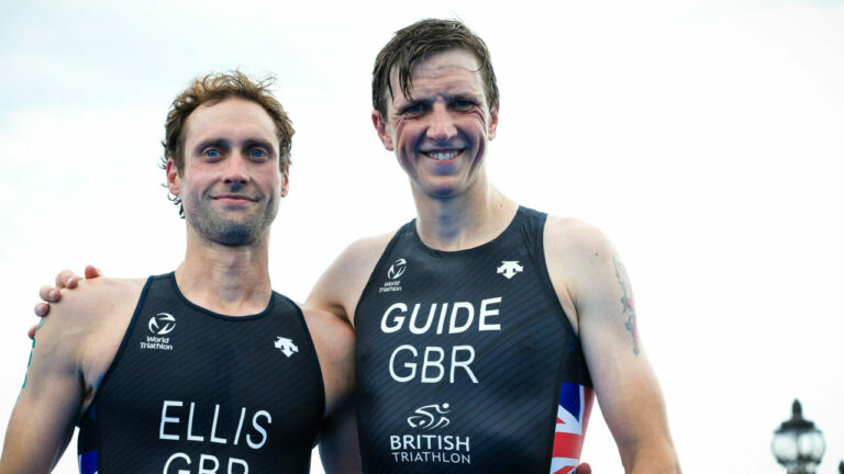 World Triathlon Para Cup Paris 2023 - Dave Ellis and Luke Pollard