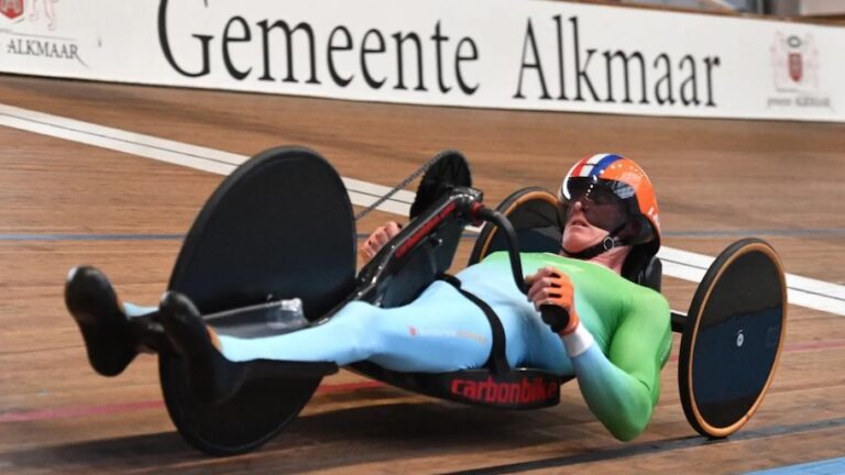 Geert Schipper Hour Record handcycling