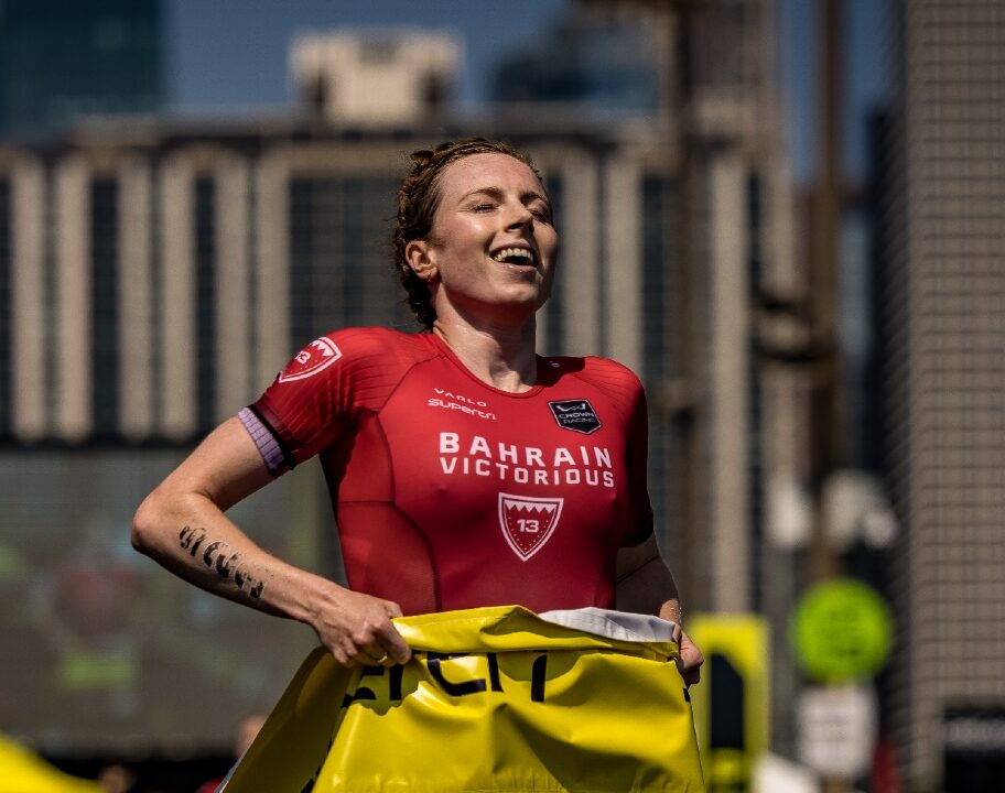 Georgia Taylor Brown wins supertri Chicago 2024 photo credit supertri