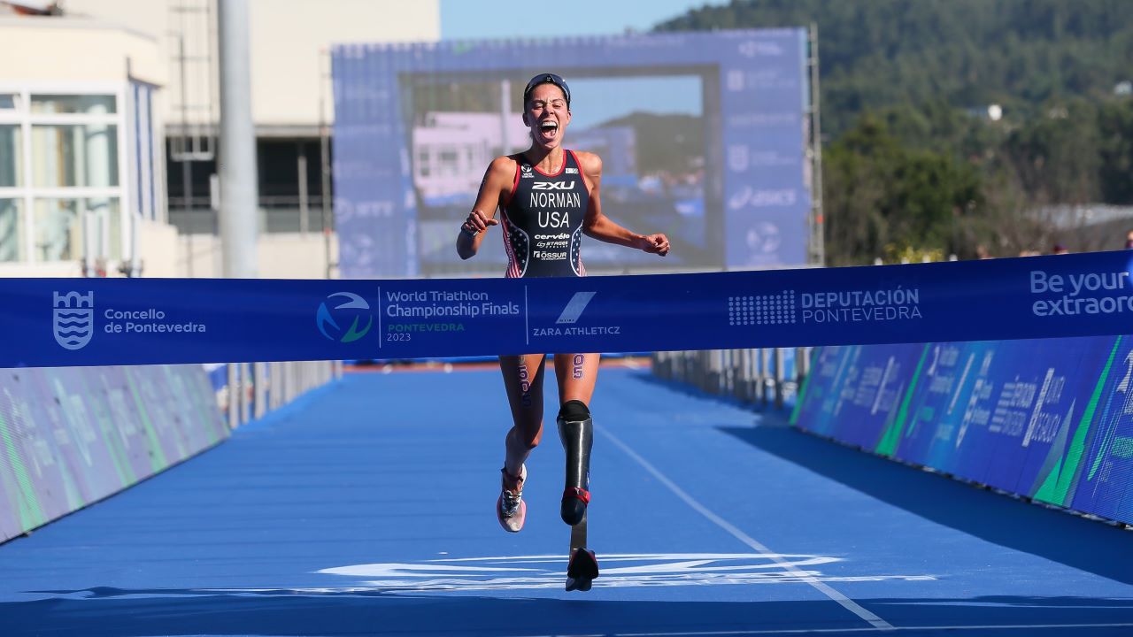 Grace Norman - World Para Triathlon Championships Pontevedra 2023