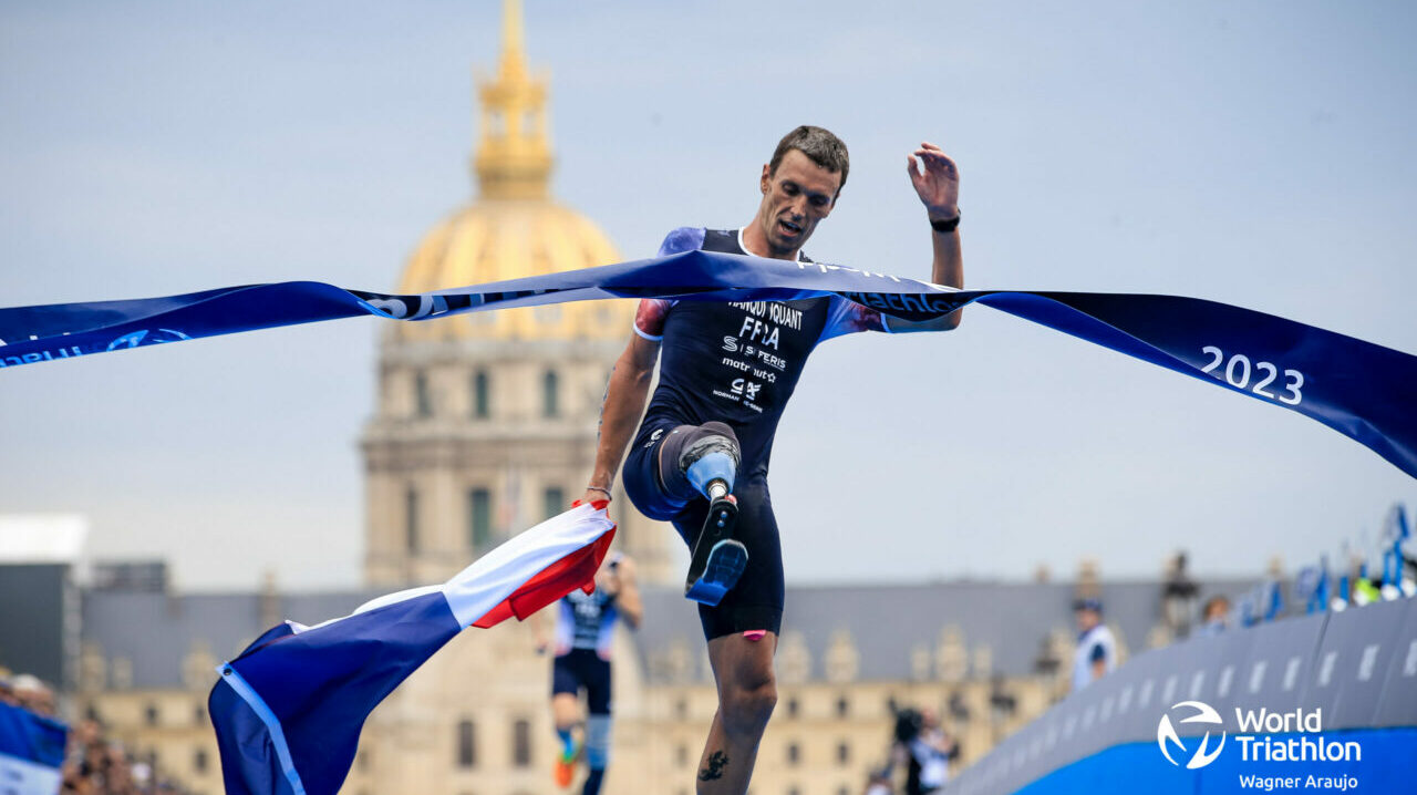 World Triathlon Para Cup Paris 2023 - Alexis Hanquinquant PTS4