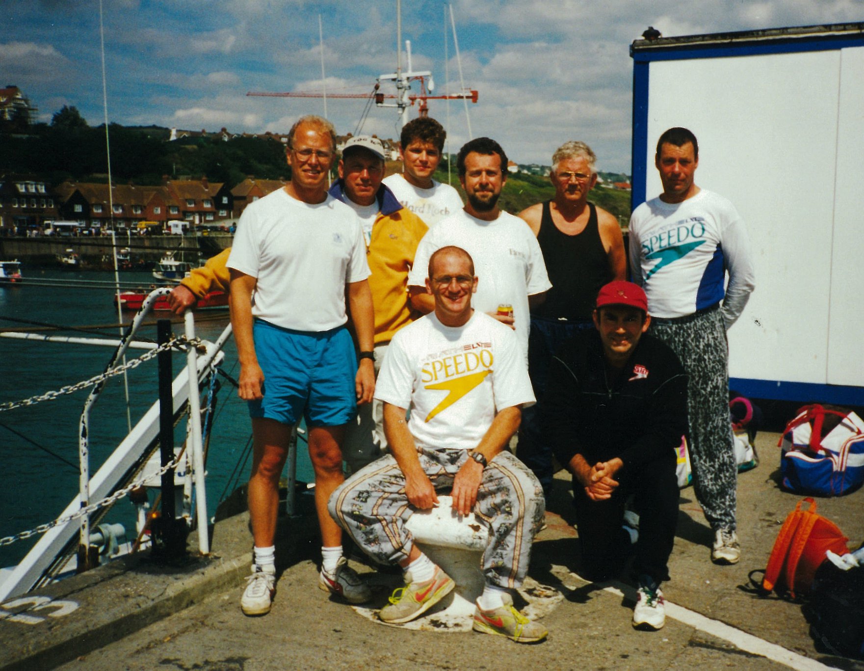 Ian Pettitt and Paul Groves - Deal Tri Channel swim