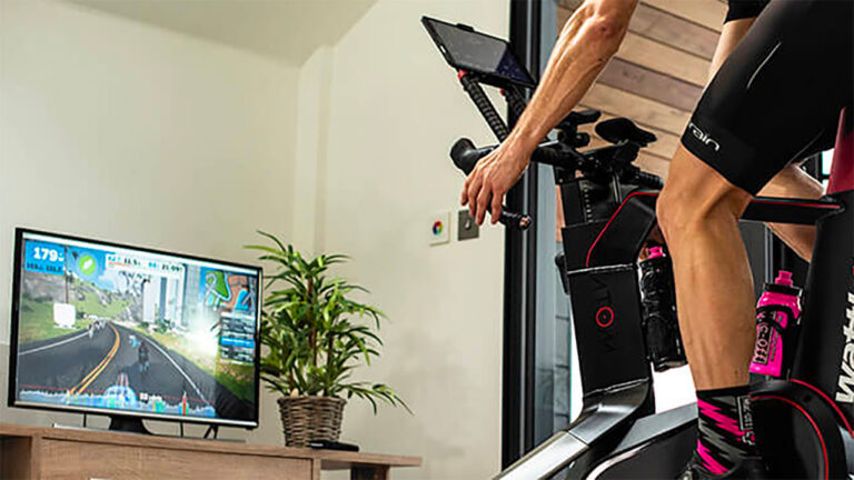 Indoor cycling training with Zwift and Wattbike Atom