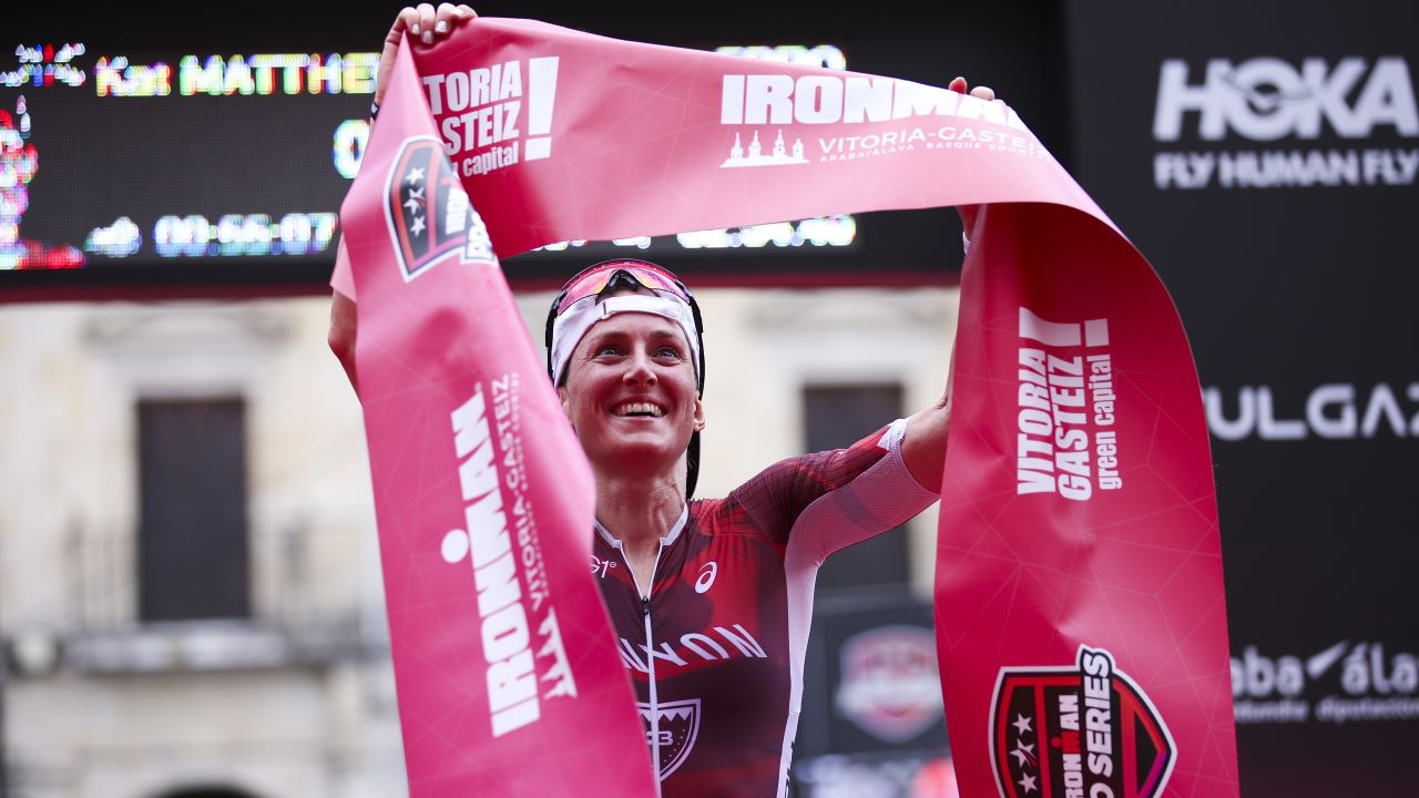 Kat Matthews wins IRONMAN Vitoria 2024