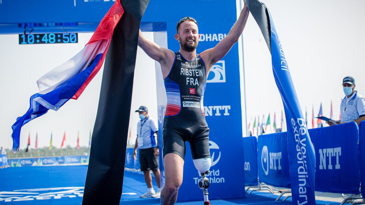 Jules Ribstein World Paratriathlon Championships 2021