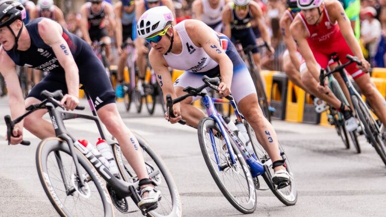 Kristian Blummenfelt Paris 2024 Olympic Games bike