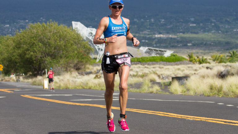 Lucy Gossage at the IRONMAN World Championships 2016