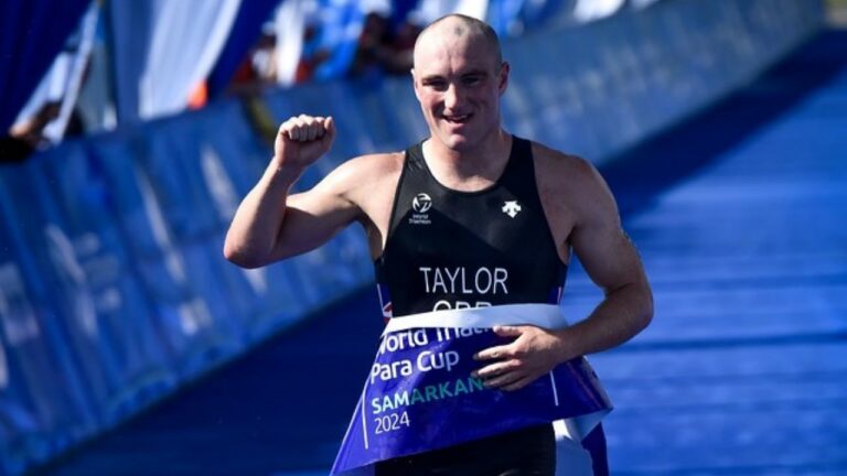 Michael Taylor World Triathlon Para Cup Samarkand 2024