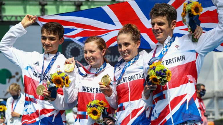 Olympic Games Triathlon Mixed Relay Great Britain Tokyo 2021 Gold