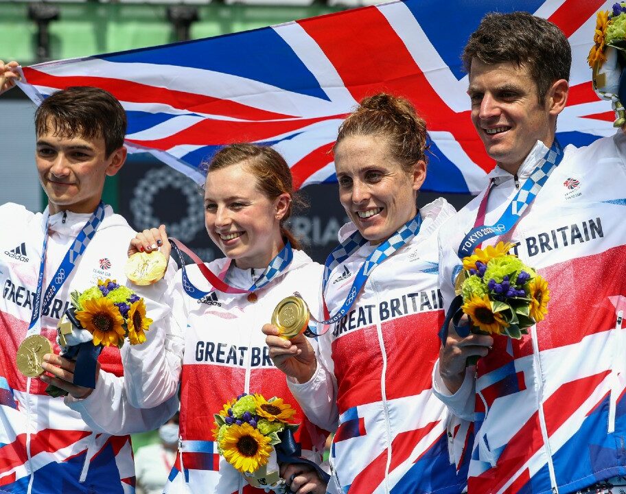 Olympic Games Triathlon Mixed Relay Great Britain Tokyo 2021 Gold