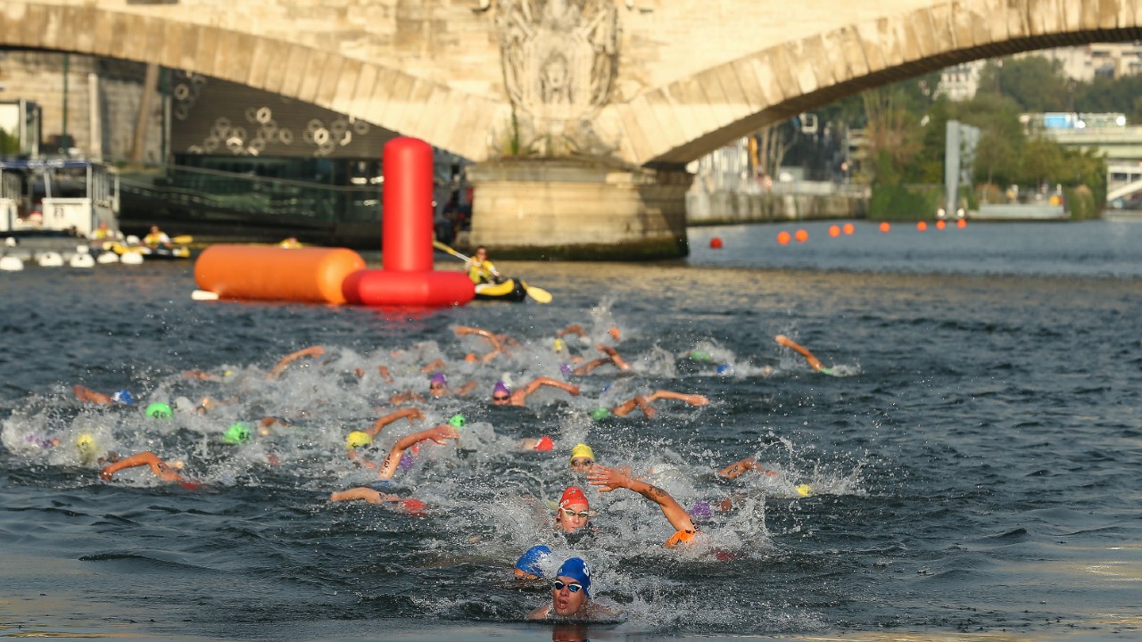 Olympic Games Triathlon Paris Test Event August 2023