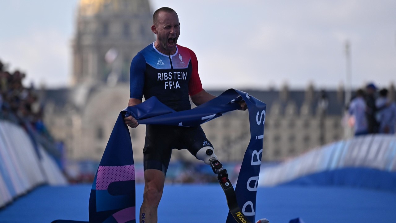 Jules Ribstein Paris 2024 Paralympic Games Triathlon PTS3