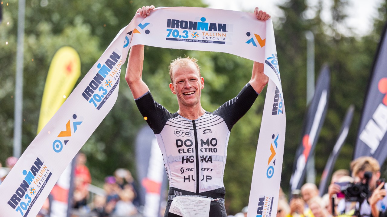 Pieter Heemeryck IRONMAN 70.3 European Championship Tallinn 2023.