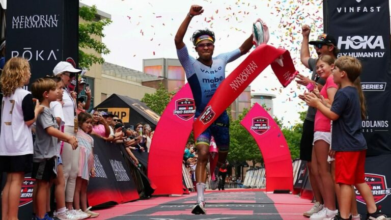 Tomas Rodriguez Hernandez wins IRONMAN Texas in The Woodlands.